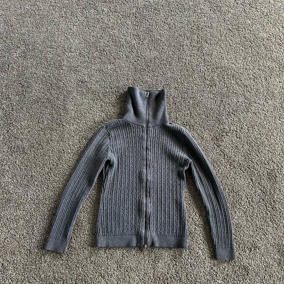 Liz Claiborne Women's Zip Up Sweater Size Small - Picture 3 of 9